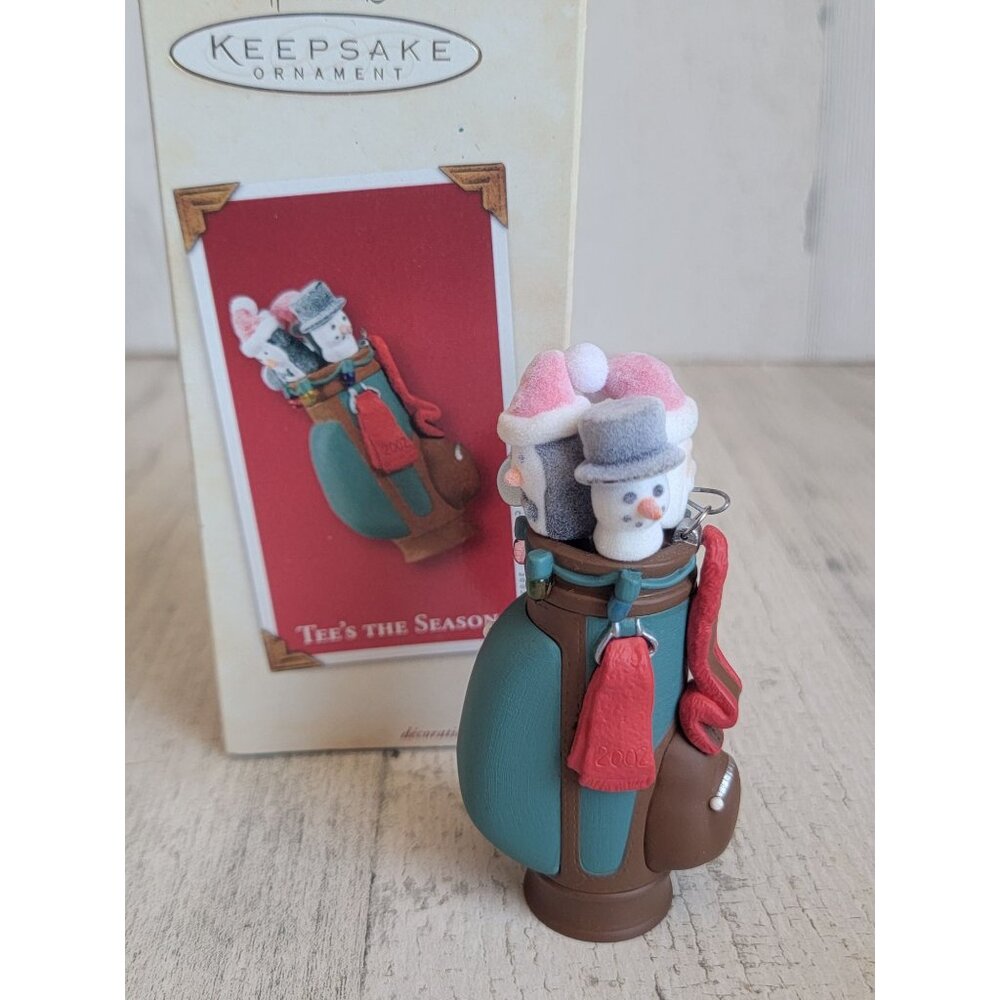Hallmark Tee's the season ornament Xmas